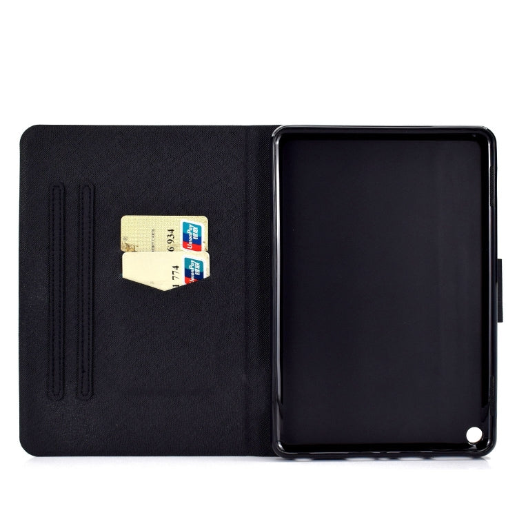 For Amazon Fire Max 11 2023 Colored Drawing Smart Leather Tablet Case(Sand) - Amazon by PMC TechLife | Online Shopping South Africa | PMC TechLife | Buy Now Pay Later Mobicred