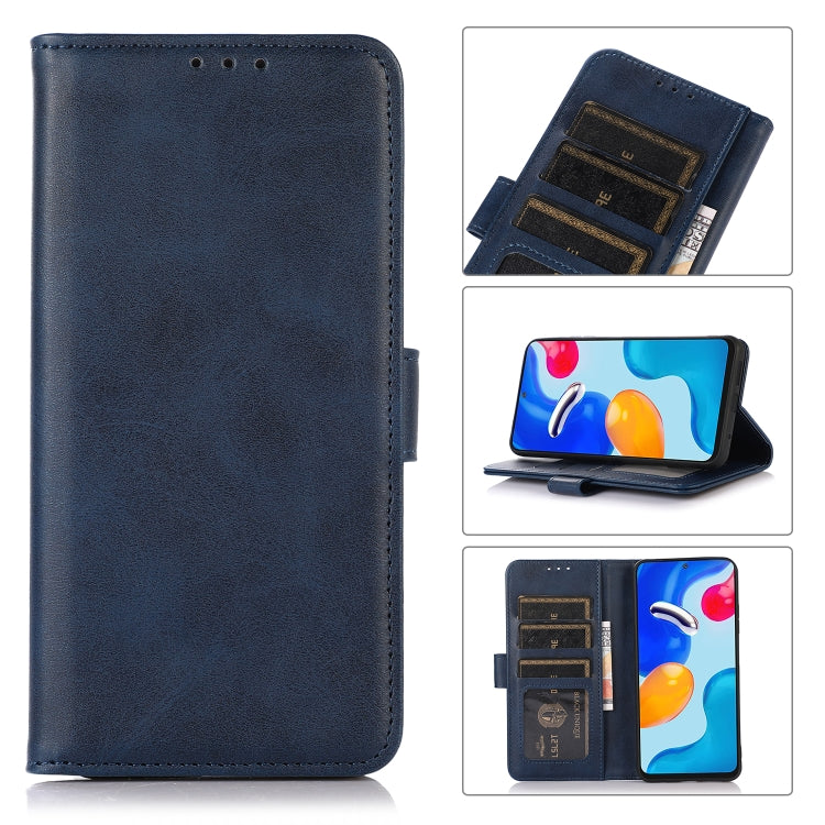 For Honor X7B / Huawei Enjoy 50 Plus Cow Texture Leather Phone Case(Blue) - Honor Cases by PMC TechLife | Online Shopping South Africa | PMC TechLife