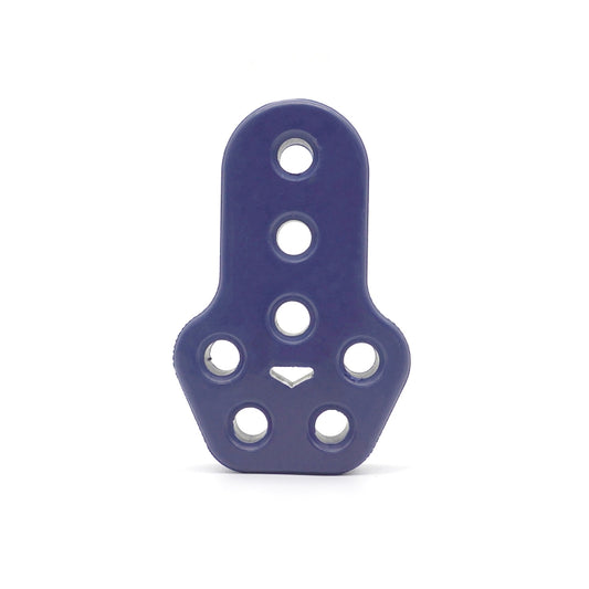 XH-6282 7 Holes Car Exhaust Hanger Bushing Muffler Rubber Insulator Mount Bracket(Blue) - Exhaust Pipes by PMC Jewellery | Online Shopping South Africa | PMC Jewellery | Buy Now Pay Later Mobicred