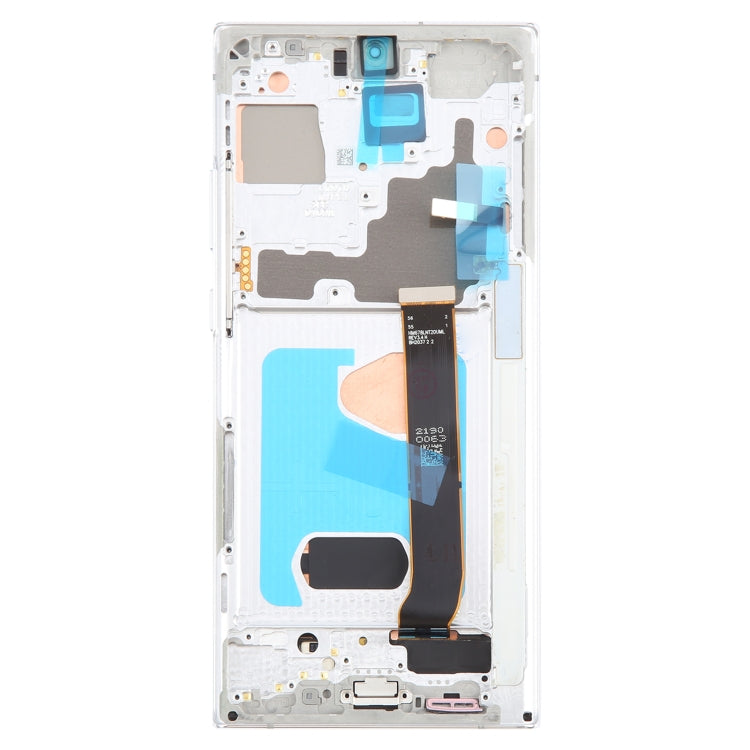 For Samsung Galaxy Note20 Ultra 5G SM-N986B 6.78 inch OLED LCD Screen Digitizer Full Assembly with Frame (Silver) - free shipping - PMc TechLife - Order now!