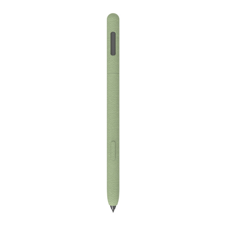 For Samsung Galaxy Tab S7 LOVE MEI Frosted Leather Texture Silicone Protective Pen Case(Green) - Pencil Accessories by LOVE MEI | Online Shopping South Africa | PMC Jewellery