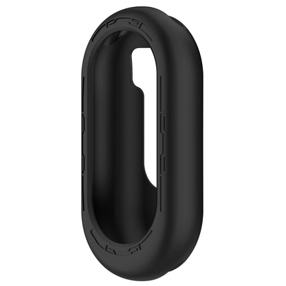 For Xiaomi Mi Band 8 Pure Color Silicone Watch Protective Case(Black) - Watch Cases by PMC Jewellery | Online Shopping South Africa | PMC Jewellery