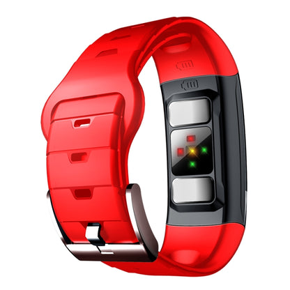 SPOVAN H02 1.14 inch TFT HD Screen Smart Bracelet Supports Blood Oxygen Monitoring/Sleep Monitoring(Red) - Smart Wristbands by SPOVAN | Online Shopping South Africa | PMC Jewellery