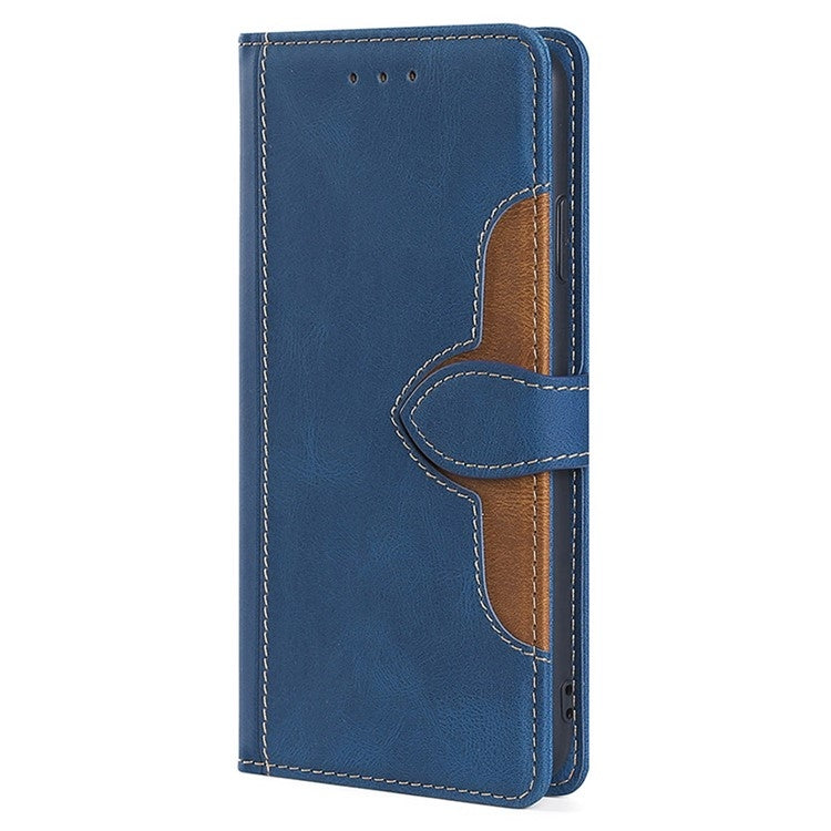 For Honor Magic6 Pro 5G Skin Feel Magnetic Buckle Leather Phone Case(Blue) - Honor Cases by PMC Jewellery | Online Shopping South Africa | PMC Jewellery | Buy Now Pay Later Mobicred