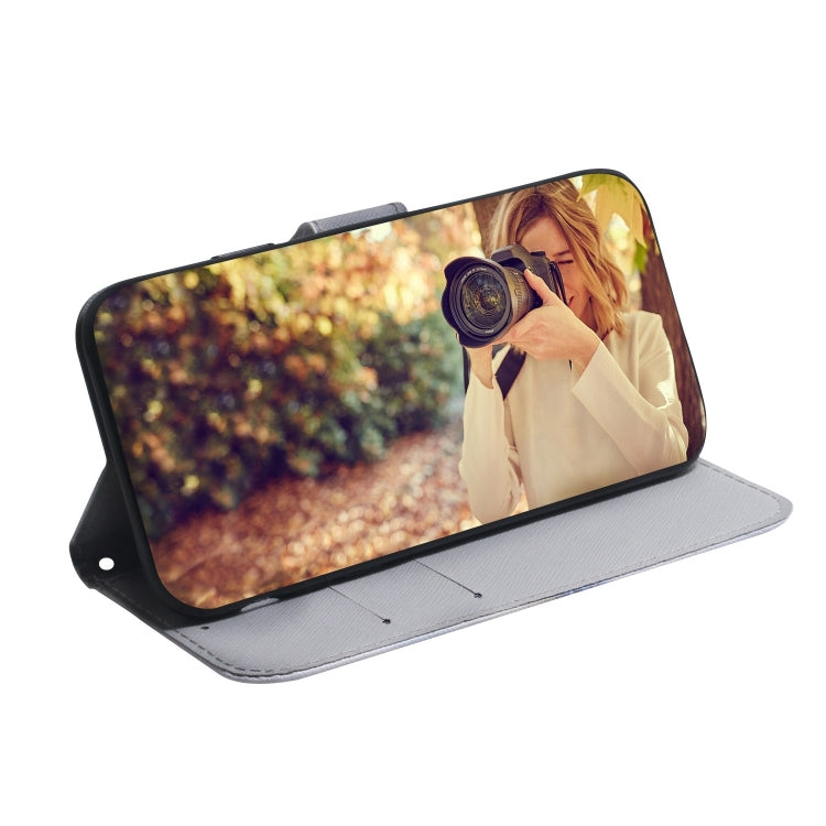 For iPhone 16 Pro Coloured Drawing Flip Leather Phone Case(Pug) - iPhone 16 Pro Cases by PMC TechLife | Online Shopping South Africa | PMC TechLife | Buy Now Pay Later Mobicred