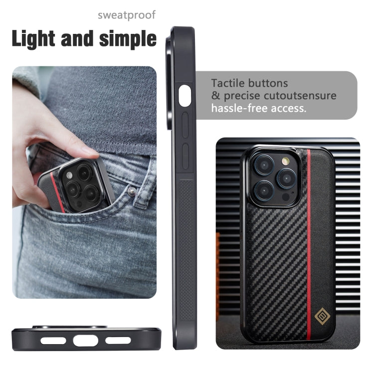 For Samsung Galaxy S24+ 5G LC.IMEEKE 3 in 1 Carbon Fiber Texture Shockproof Phone Case(Black) - Galaxy S24+ 5G Cases by LC.IMEEKE | Online Shopping South Africa | PMC Jewellery | Buy Now Pay Later Mobicred