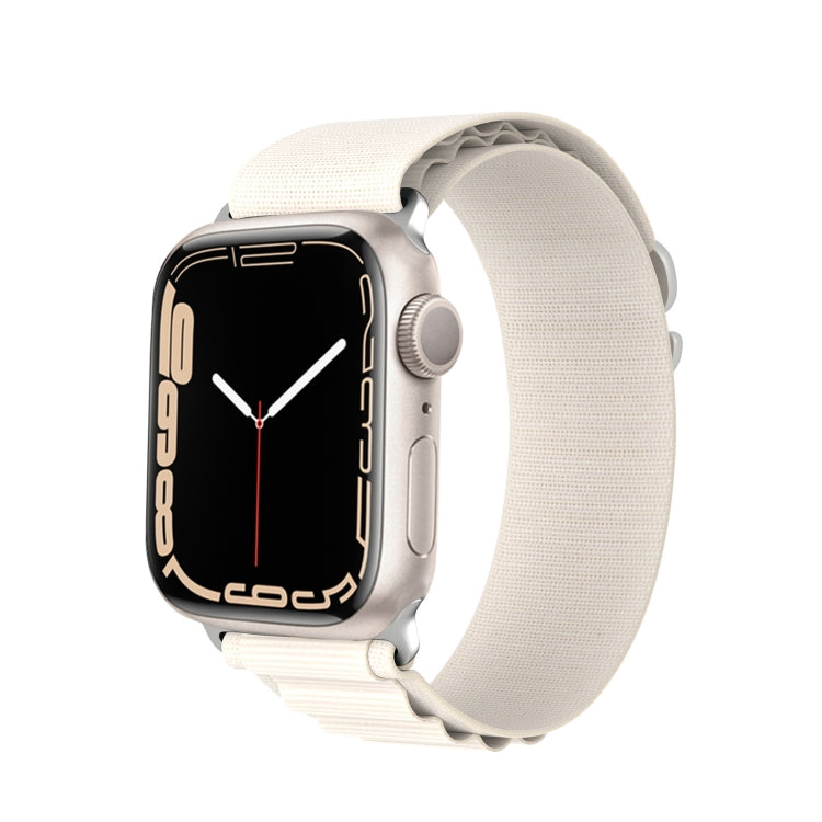 For Apple Watch Series 6 40mm DUX DUCIS GS Series Nylon Loop Watch Band(Starlight) - Watch Bands by DUX DUCIS | Online Shopping South Africa | PMC Jewellery | Buy Now Pay Later Mobicred