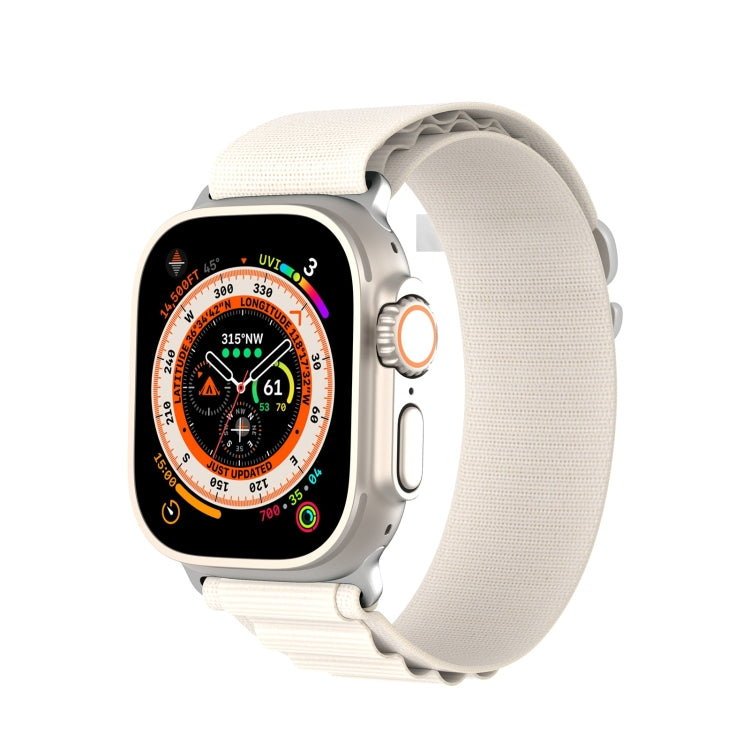 For Apple Watch Ultra 2 49mm DUX DUCIS GS Series Nylon Loop Watch Band(Starlight) - Watch Bands by DUX DUCIS | Online Shopping South Africa | PMC Jewellery | Buy Now Pay Later Mobicred