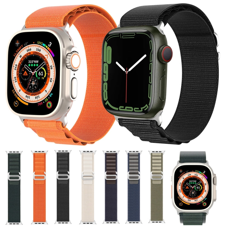 For Apple Watch Series 2 42mm DUX DUCIS GS Series Nylon Loop Watch Band(Black) - Watch Bands by DUX DUCIS | Online Shopping South Africa | PMC Jewellery | Buy Now Pay Later Mobicred