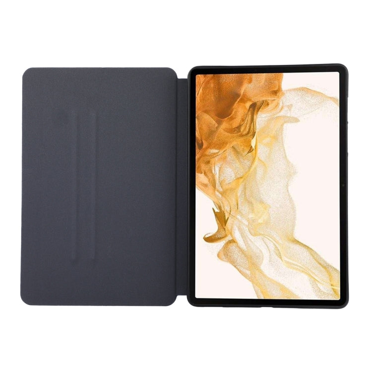 For Samsung Galaxy Tab S9 TPU Flip Tablet Protective Leather Case(Dark Blue) - Galaxy Tab S9 Cases by PMC Jewellery | Online Shopping South Africa | PMC Jewellery | Buy Now Pay Later Mobicred