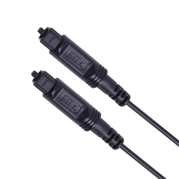 20m EMK OD2.2mm Digital Audio Optical Fiber Cable Plastic Speaker Balance Cable(Black) - Audio Optical Cables by EMK | Online Shopping South Africa | PMC Jewellery | Buy Now Pay Later Mobicred