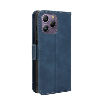 For Blackview A96 Skin Feel Calf Texture Card Slots Leather Phone Case(Blue) - More Brand by PMC Jewellery | Online Shopping South Africa | PMC Jewellery