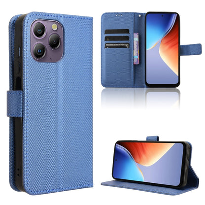 For Blackview A96 Diamond Texture Leather Phone Case(Blue) - More Brand by PMC Jewellery | Online Shopping South Africa | PMC Jewellery