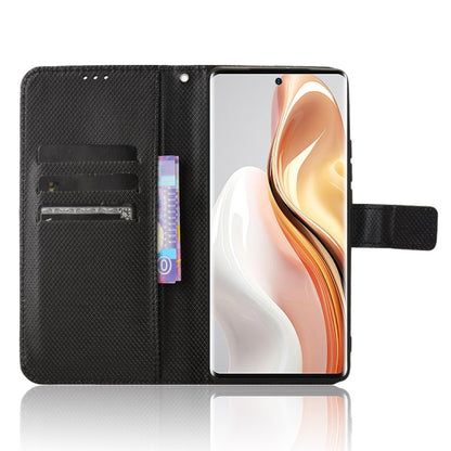 For Ulefone Note 17 Pro Diamond Texture Leather Phone Case(Black) - Ulefone Cases by PMC Jewellery | Online Shopping South Africa | PMC Jewellery | Buy Now Pay Later Mobicred