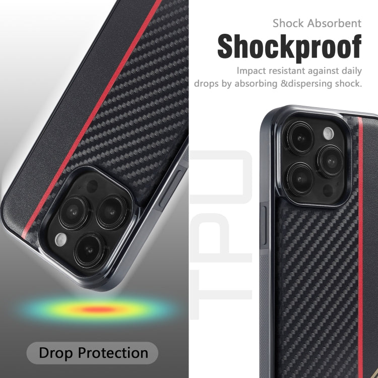 For Google Pixel 9 Pro XL LC.IMEEKE 3 in 1 Carbon Fiber Texture Shockproof Phone Case(Black) - Google Cases by LC.IMEEKE | Online Shopping South Africa | PMC Jewellery | Buy Now Pay Later Mobicred