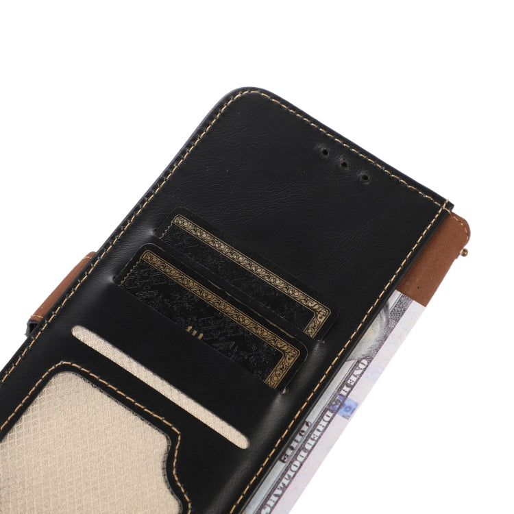 For Honor X9c 5G Global Crazy Horse Top Layer Cowhide Leather Phone Case(Black) - Honor Cases by PMC TechLife | Online Shopping South Africa | PMC TechLife | Buy Now Pay Later Mobicred