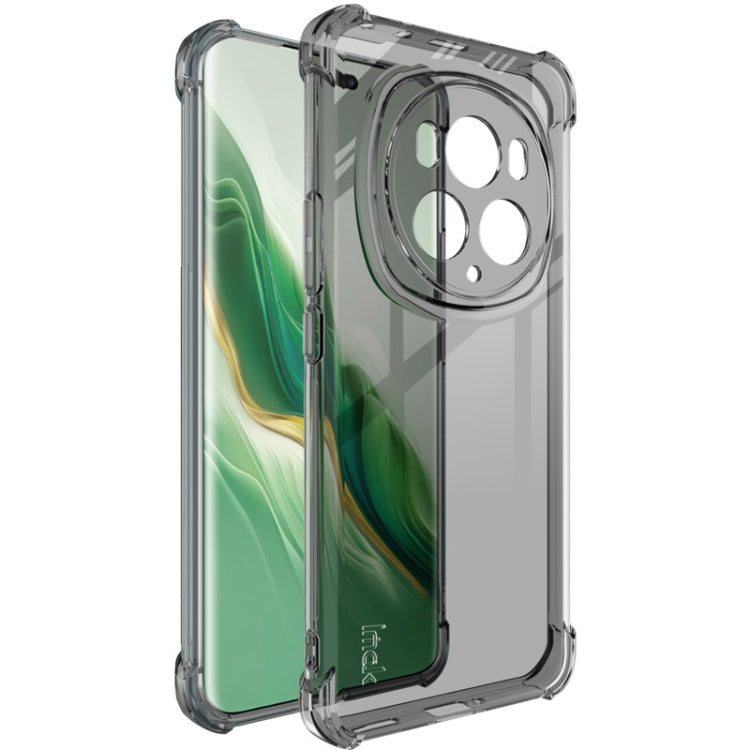 For Honor Magic6 Pro 5G imak Shockproof Airbag TPU Phone Case(Transparent Black) - Honor Cases by imak | Online Shopping South Africa | PMC Jewellery | Buy Now Pay Later Mobicred