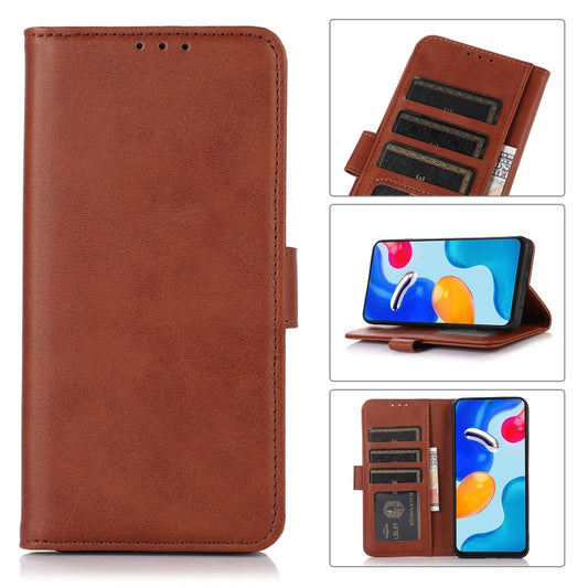 For OPPO Reno11 5G Pro Global Cow Texture Flip Leather Phone Case(Brown) - Reno11 Pro Cases by PMC Jewellery | Online Shopping South Africa | PMC Jewellery | Buy Now Pay Later Mobicred