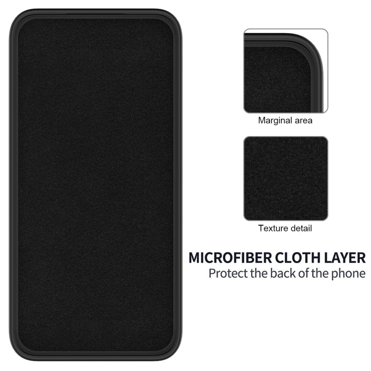 For Honor Magic6 Pro Pure Color Liquid Silicone Shockproof Phone Case(Black) - Honor Cases by PMC TechLife | Online Shopping South Africa | PMC TechLife | Buy Now Pay Later Mobicred