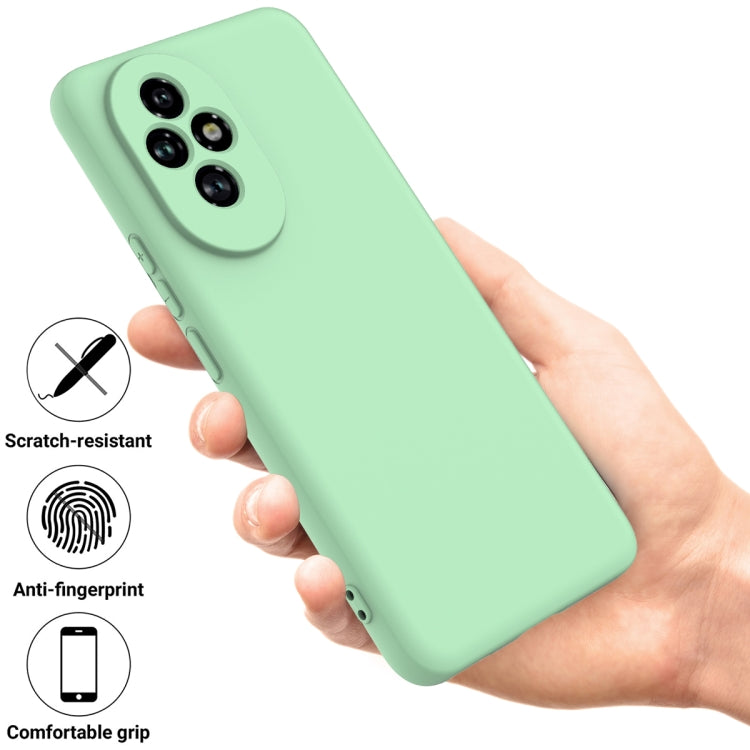For Honor 200 Solid Color Liquid Silicone Dropproof Full Coverage Phone Case(Green) - free shipping - PMC TechLife - Order now!