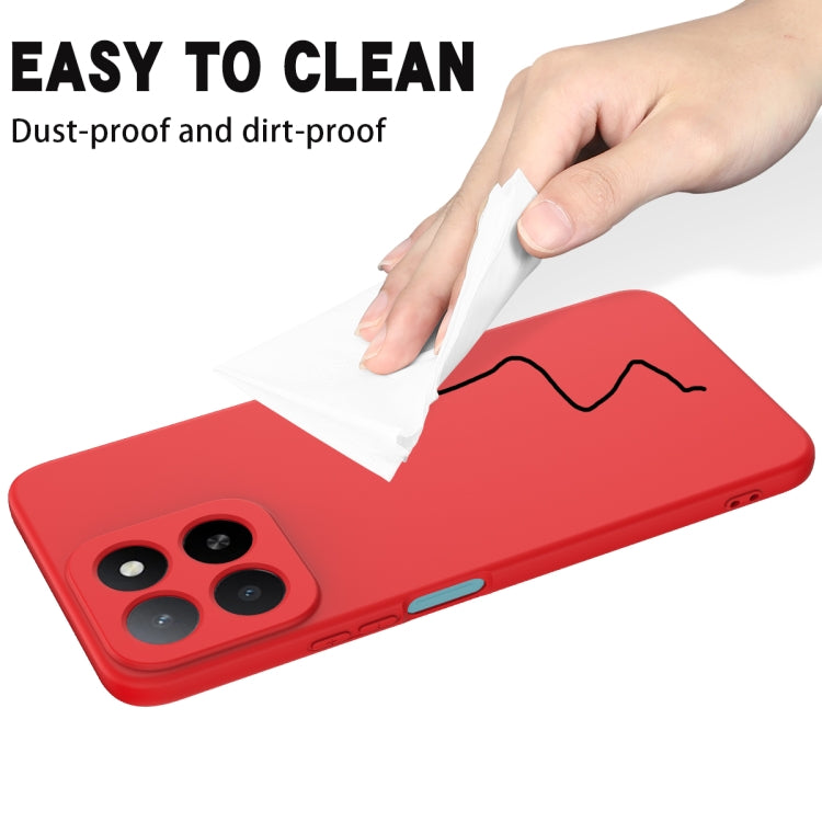 For Honor X5b / X5b Plus Solid Color Liquid Silicone Dropproof Full Coverage Phone Case(Red) - free shipping - PMC TechLife - Order now!
