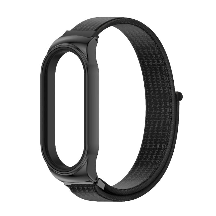 For Xiaomi Mi Band 8 Mijobs CS Case Breathable Nylon Loop Watch Band(Black) - free shipping - PMc TechLife - Order now!