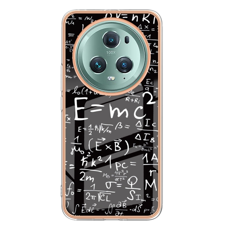For Honor Magic 5 Pro Electroplating Marble Dual-side IMD Phone Case(Equation) - Honor Cases by PMC TechLife | Online Shopping South Africa | PMC TechLife | Buy Now Pay Later Mobicred