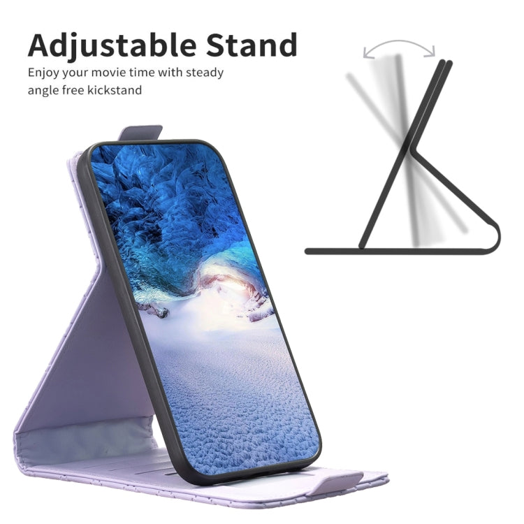 For Redmi Note 12 Pro+ Global Diamond Lattice Vertical Flip Leather Phone Case(Purple) - free shipping - PMC TechLife - Order now!