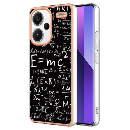 For Xiaomi Redmi Note 13 Pro+ 5G Electroplating Marble Dual-side IMD Phone Case(Equation) - Note 13 Pro+ Cases by PMC Jewellery | Online Shopping South Africa | PMC Jewellery | Buy Now Pay Later Mobicred