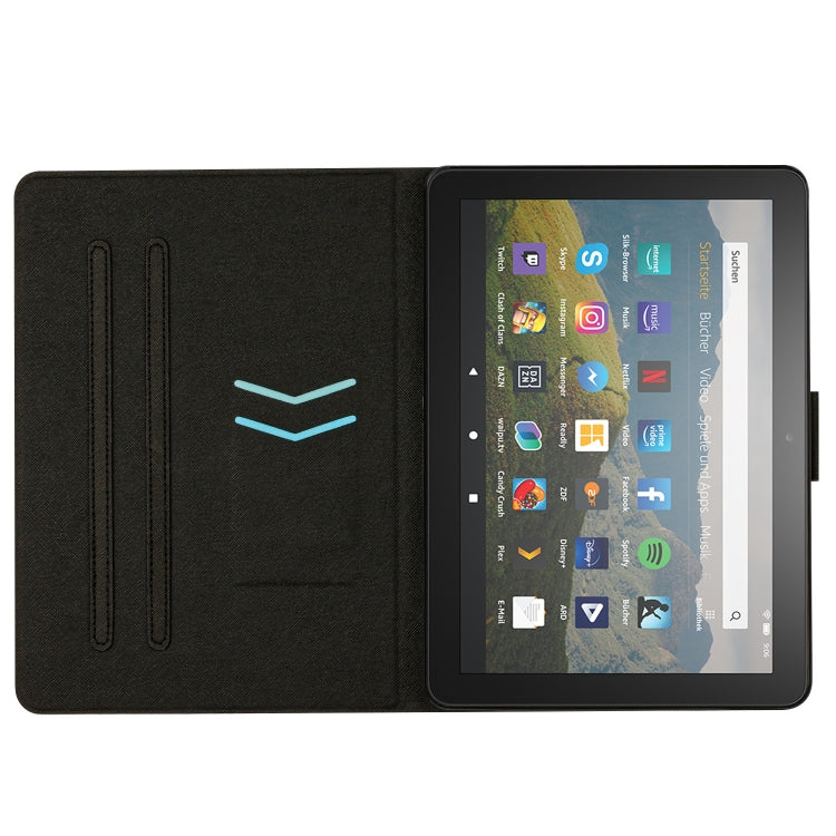 For Amazon Kindle Fire Max 11 Colored Drawing Marble Smart Leather Tablet Case(Purple Marble) - free shipping - PMC TechLife - Order now!