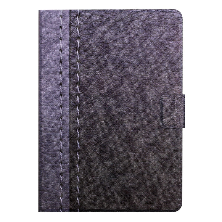 For Amazon Kindle Fire Max 11 Solid Color Stitching Smart Leather Tablet Case(Grey) - Amazon by PMC TechLife | Online Shopping South Africa | PMC TechLife | Buy Now Pay Later Mobicred