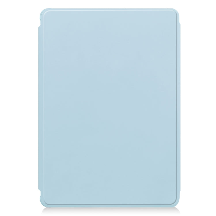 For Samsung Galaxy Tab S9+ 360 Rotation Transparent Smart Leather Case(Sky Blue) - Galaxy Tab S9+ Cases by PMC Jewellery | Online Shopping South Africa | PMC Jewellery | Buy Now Pay Later Mobicred