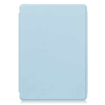 For Samsung Galaxy Tab S9+ 360 Rotation Transparent Smart Leather Case(Sky Blue) - Galaxy Tab S9+ Cases by PMC Jewellery | Online Shopping South Africa | PMC Jewellery | Buy Now Pay Later Mobicred