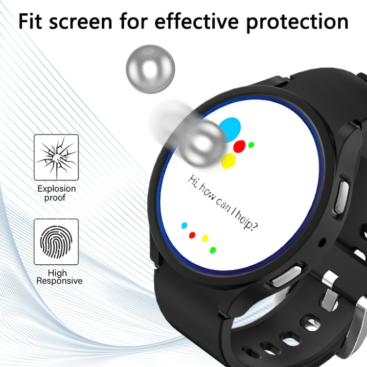 For Samsung Galaxy Watch 6 40mm Half-inclusive PC Watch Protective Case(Dark Green) - Watch Cases by PMC TechLife | Online Shopping South Africa | PMC TechLife