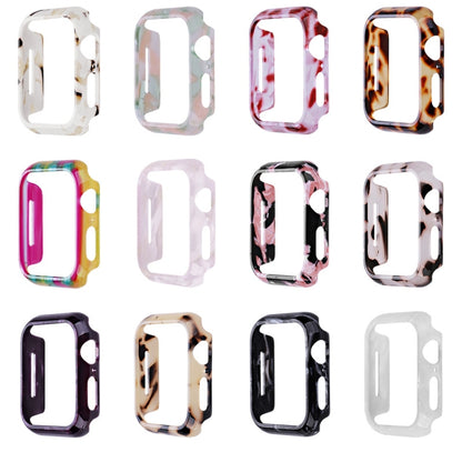 For Apple Watch Ultra 2 / Ultra 49mm Printed Resin PC Watch Case(Pink Flower) - Watch Cases by PMC Jewellery | Online Shopping South Africa | PMC Jewellery | Buy Now Pay Later Mobicred