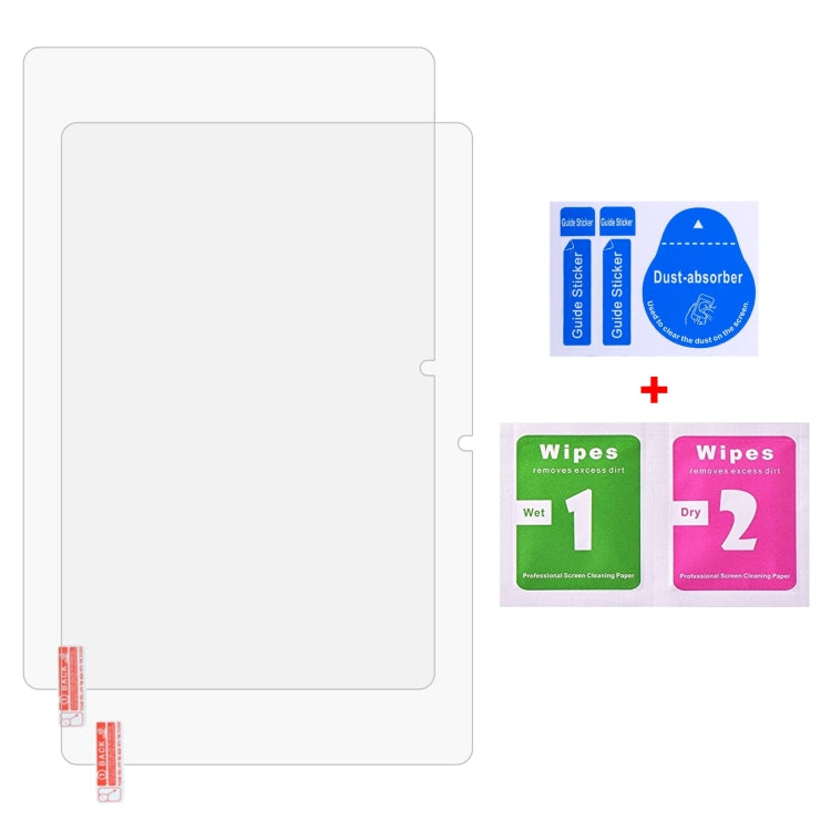 For Blackview Tab 80 2pcs 9H 0.3mm Explosion-proof Tempered Glass Film - Others by PMC TechLife | Online Shopping South Africa | PMC TechLife | Buy Now Pay Later Mobicred