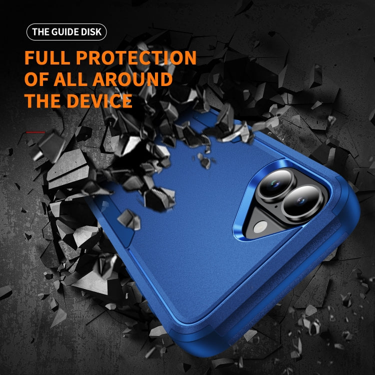 For iPhone 16 Plus Commuter Shockproof TPU + PC Phone Case(Royal Blue) - iPhone 16 Plus Cases by PMC TechLife | Online Shopping South Africa | PMC TechLife | Buy Now Pay Later Mobicred