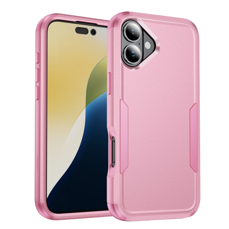 For iPhone 16 Plus Commuter Shockproof TPU + PC Phone Case(Pink) - iPhone 16 Plus Cases by PMC Jewellery | Online Shopping South Africa | PMC Jewellery | Buy Now Pay Later Mobicred