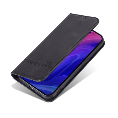 For iPhone 16 Pro AZNS Magnetic Calf Texture Flip Leather Phone Case(Black) - iPhone 16 Pro Cases by AZNS | Online Shopping South Africa | PMC Jewellery | Buy Now Pay Later Mobicred