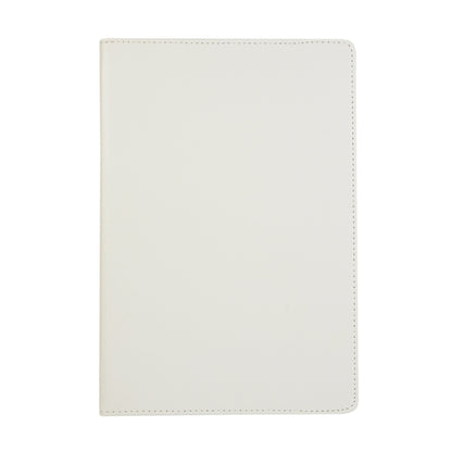 For Samsung Galaxy Tab S9 Ultra 360 Degrees Rotation Holder Litchi Texture Leather Tablet Case(White) - Galaxy Tab S9 Ultra Cases by PMC Jewellery | Online Shopping South Africa | PMC Jewellery | Buy Now Pay Later Mobicred