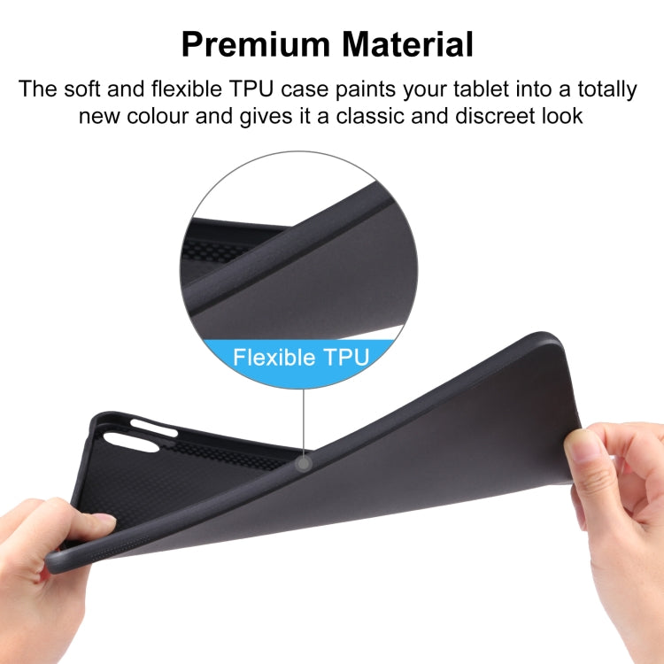 For Samsung Galaxy Tab A9+ 11 inch TPU Tablet Case(Frosted Black) - free shipping - PMC TechLife - Order now!