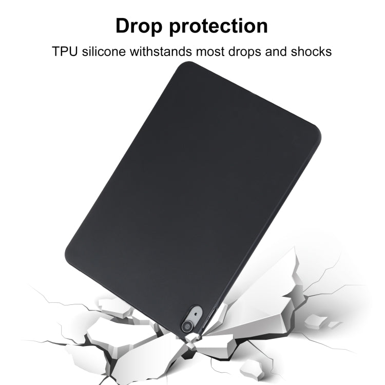 For Samsung Galaxy Tab A9 8.7 TPU Tablet Case(Frosted Black) - Galaxy Tab A9 by PMC TechLife | Online Shopping South Africa | PMC TechLife