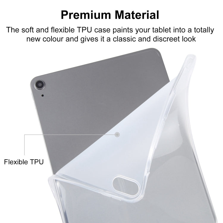 For Samsung Galaxy Tab S9 FE TPU Tablet Case(Frosted Clear) - Galaxy Tab S9 FE by PMC Jewellery | Online Shopping South Africa | PMC Jewellery | Buy Now Pay Later Mobicred