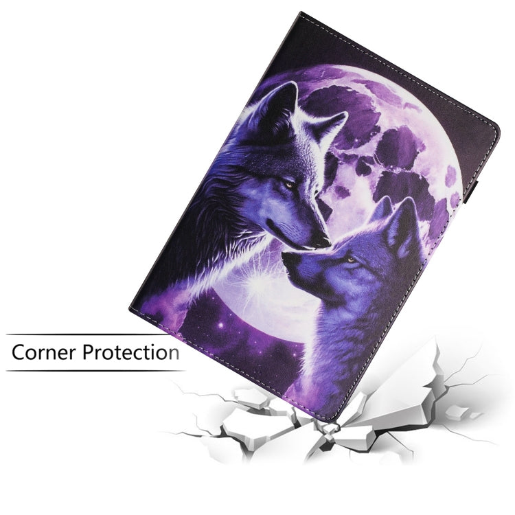 For iPad Pro 11 2024 Sewing Litchi Texture Smart Leather Tablet Case(Wolf) - iPad Pro 11 2024 Cases by PMC Jewellery | Online Shopping South Africa | PMC Jewellery | Buy Now Pay Later Mobicred