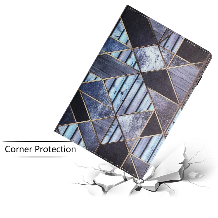 For Amazon Kindle Fire HD 8 2020 2022 Sewing Litchi Texture Smart Leather Tablet Case(Marble) - free shipping - PMC TechLife - Order now!
