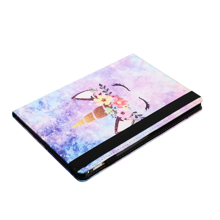 For Amazon Kindle Fire HD 10 2021 Sewing Litchi Texture Smart Leather Tablet Case(Smiling Face) - free shipping - PMC TechLife - Order now!