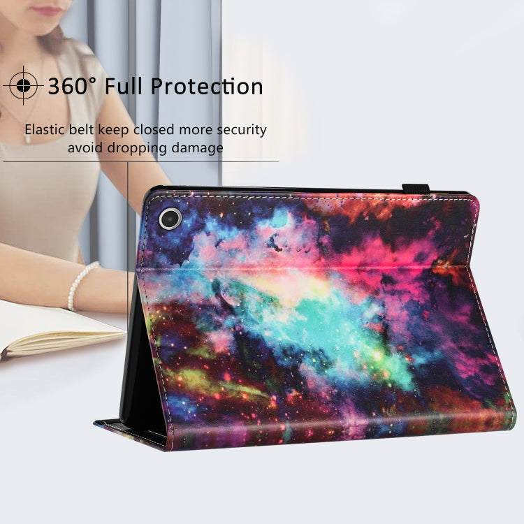 For Amazon Kindle Fire Max 11 2023 Sewing Litchi Texture Smart Leather Tablet Case(Starry Sky) - Amazon by PMC TechLife | Online Shopping South Africa | PMC TechLife | Buy Now Pay Later Mobicred