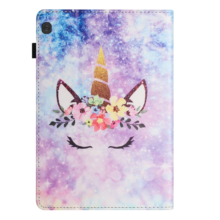 For Lenovo Tab M10 Sewing Litchi Texture Smart Leather Tablet Case(Smiling Face) - Lenovo by PMC TechLife | Online Shopping South Africa | PMC TechLife | Buy Now Pay Later Mobicred
