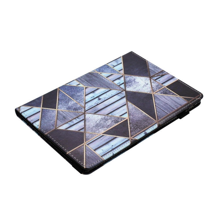 For Lenovo Tab M10 Sewing Litchi Texture Smart Leather Tablet Case(Marble) - Lenovo by PMC TechLife | Online Shopping South Africa | PMC TechLife | Buy Now Pay Later Mobicred