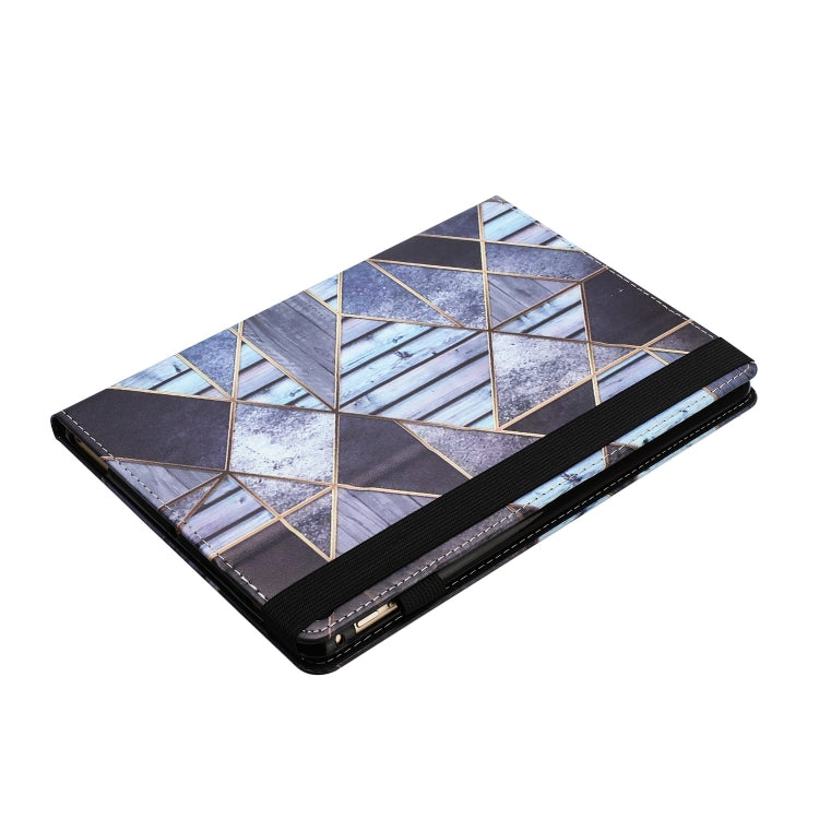 For Lenovo Tab M10 Sewing Litchi Texture Smart Leather Tablet Case(Marble) - Lenovo by PMC TechLife | Online Shopping South Africa | PMC TechLife | Buy Now Pay Later Mobicred